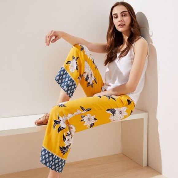 LOFT Pants - Ann Taylor LOFT RETAIL Wide Leg Pants NWT Size M